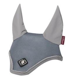LeMieux Ultra Mesh Fly Hood -Marys Tack and Feed Store ultra mesh fly bonnet grey front 4836 lemieux 33287.1646167516
