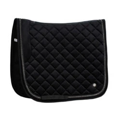 Lara Tweedie Velvet Luxe Dressage Pad 10 Lara Tweedie Velvet Luxe Dressage Pad -Marys Tack and Feed Store velvet luxe drsg pad aw24 black hero VELVET LUXE PAD FULL lara tweedie 02228.1732378133