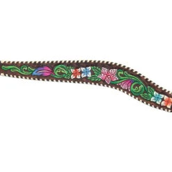 Circle Y Vibrant Garden Breast Collar -Marys Tack and Feed Store vibrant flower breast collar multicolor front 1001 23 SC circle y 54399.1613176214