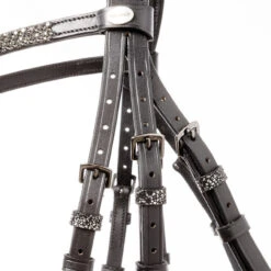 Kavalkade Victoria Snaffle Bridle -Marys Tack and Feed Store victoria snaffle bridle black cheekpiece buckles 19080 FULL kavalkade 09756.1733935291