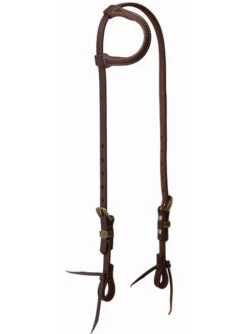 Weaver Leather Weaver Vintage Heel One Ear Headstall -Marys Tack and Feed Store vintage heel 1 ear hs rose.harness hero 10010 01 24 weaver 89789.1679506948
