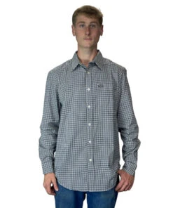 Men's Kimes Ranch Welton Mini Check Shirt 7 Men's Kimes Ranch Welton Mini Check Shirt -Marys Tack and Feed Store welton mini check ls hero kimes 51655.1669087723
