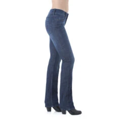 Wrangler Mae Premium Patch Straight Leg Jean -Marys Tack and Feed Store ww re 09mwtds hr 3 54842 75649.1615147337